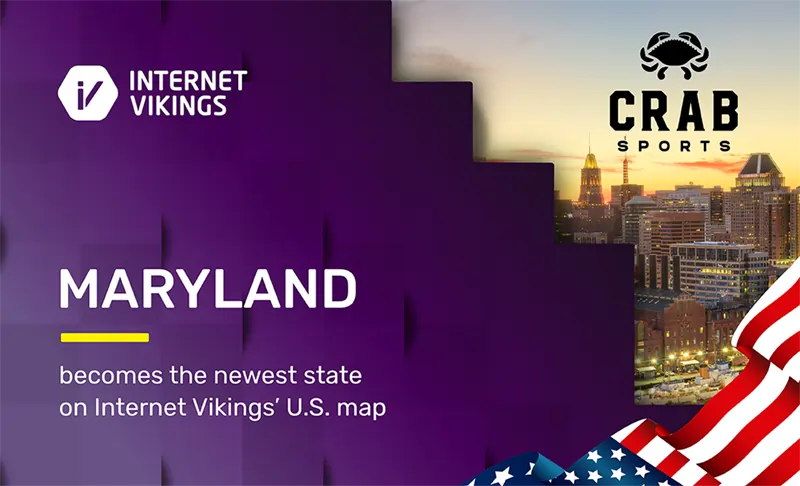 Crab Sports teams up with Internet Vikings in Maryland