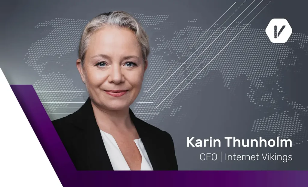 Karin Thunholm appointed as new CFO of Internet Vikings