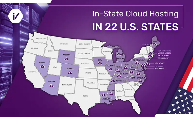 Internet Vikings offers cloud hosting in 22 U.S. states