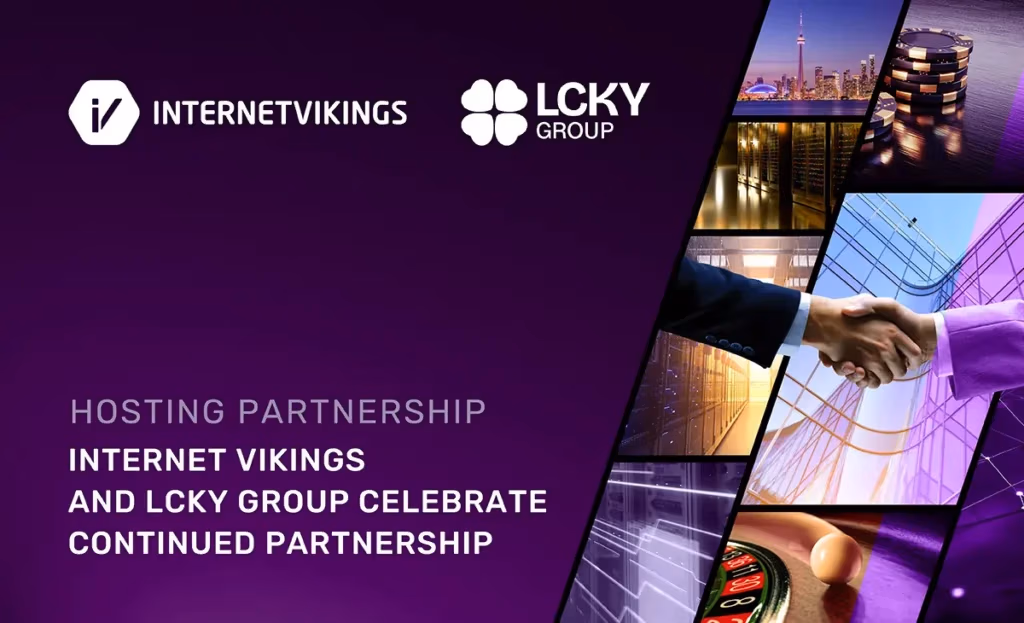 Internet Vikings hosting partnership with LCKY Group